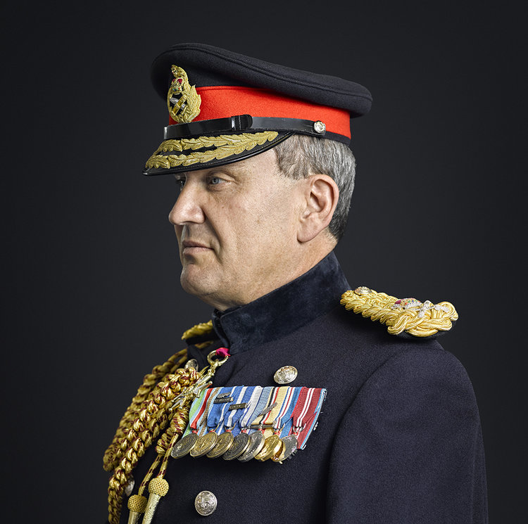Lieutenant General Sir James Everard KCB, CBE Portrait Sitting — Rory ...