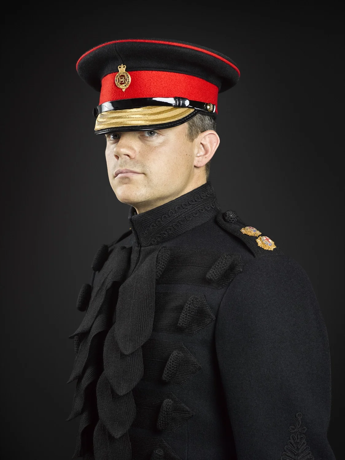 First Lieutenant Bond (Household Cavalry Mounted Regiment) Rory Lewis Photographer (London Military Portraiture 2016)