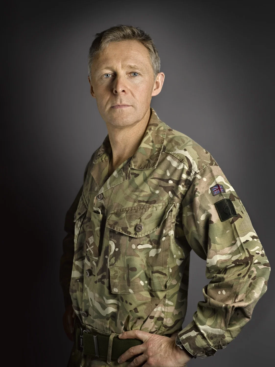 Major General Tim Robinson CBE Portrait Sitting