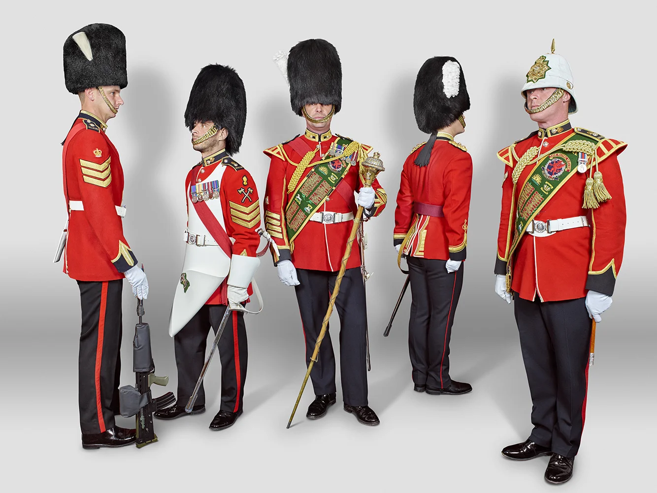 Soldiers of the 1st Battalion Royal Welsh Regiment (Rory Lewis Military Portrait Photographer London.