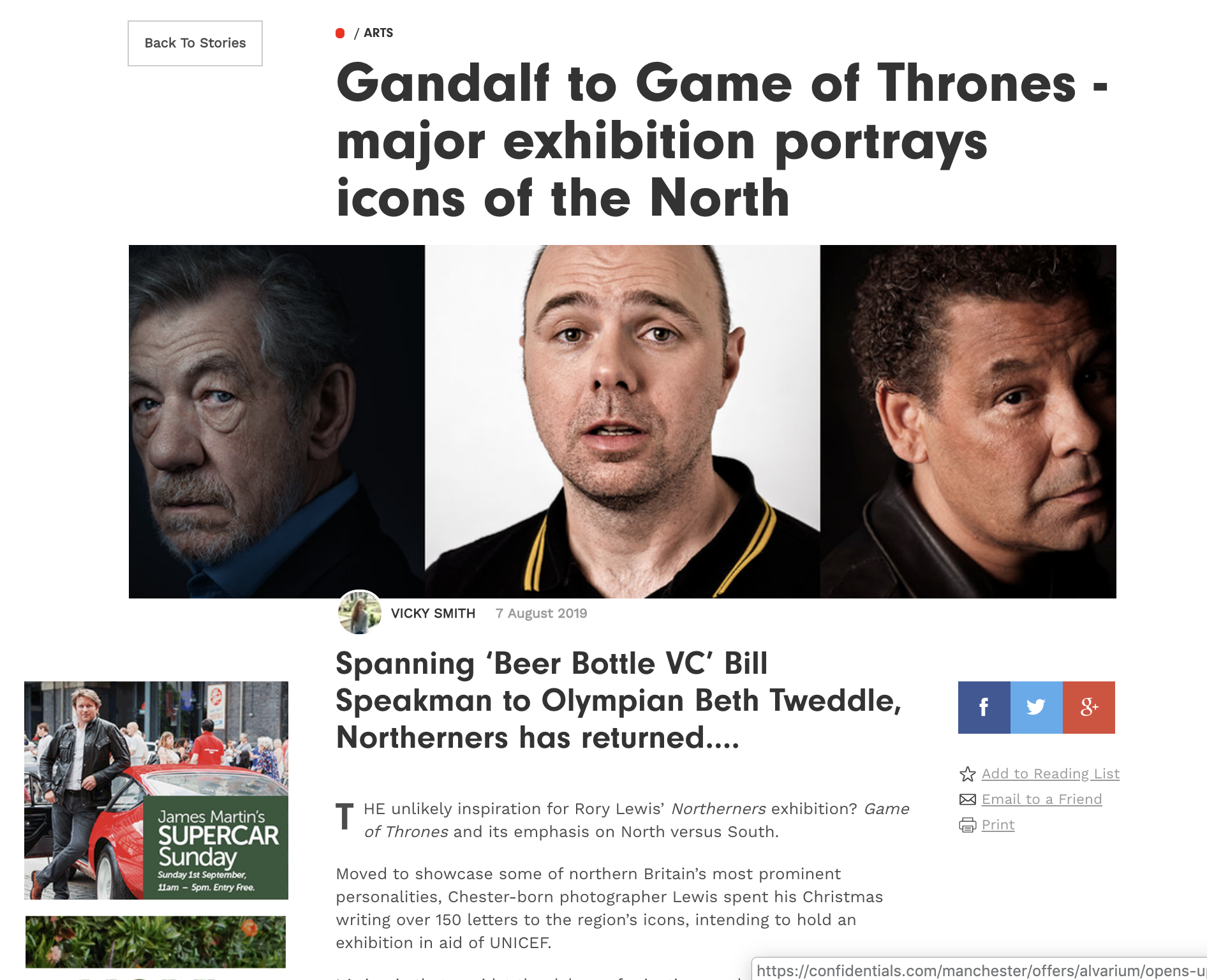 Manchester Confidential Northerners Interview