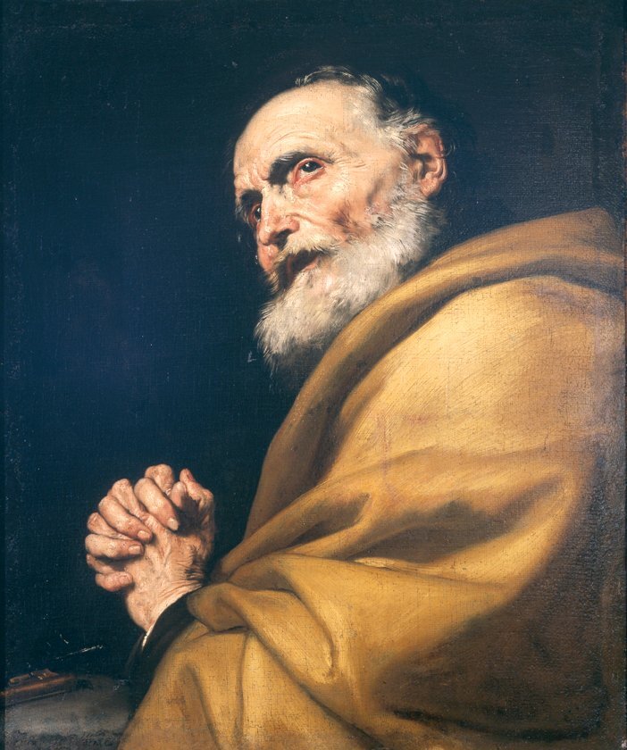 Recreating Saint Peter in Penitence (Ribera) — Rory Lewis: Portrait ...