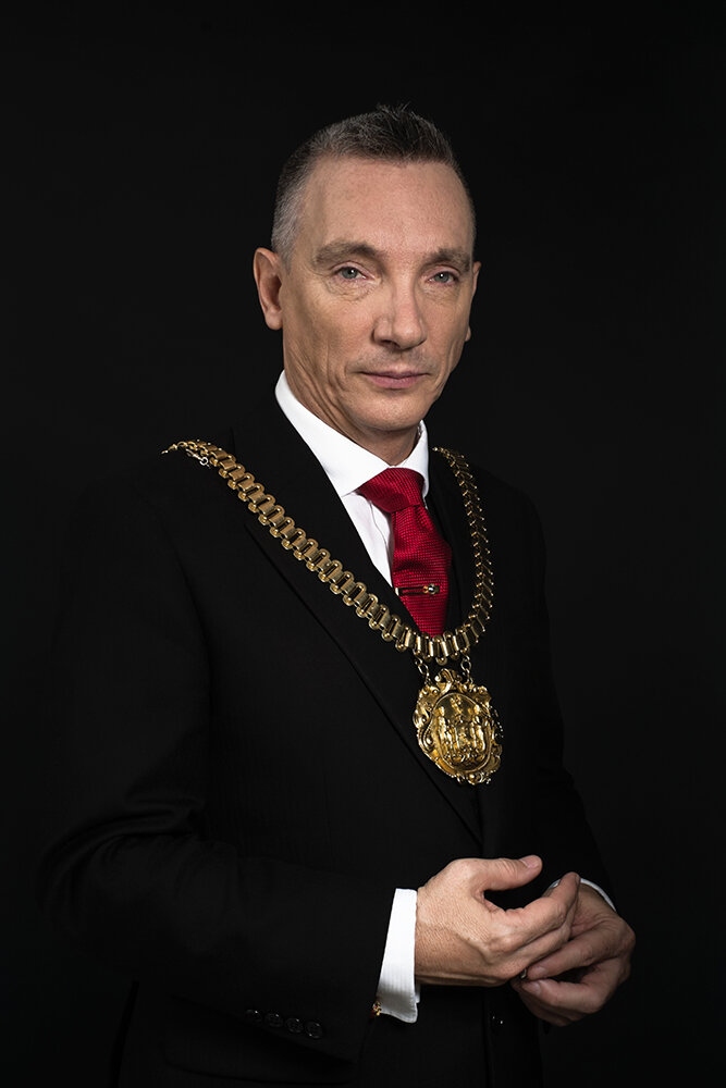 Lord Mayor of Liverpool Gary Millar (Rory Lewis Portrait Photographer)
