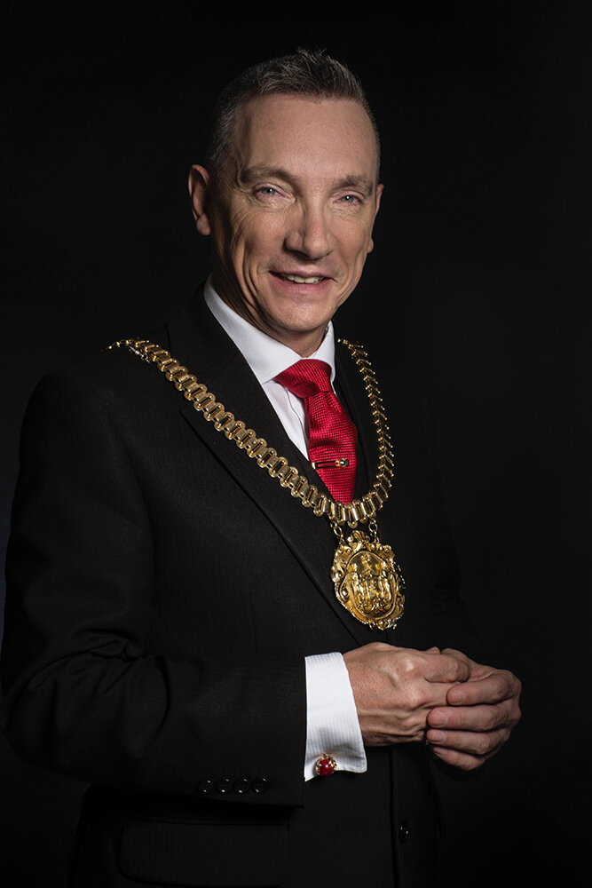 Lord Mayor of Liverpool Gary Millar (Rory Lewis Portrait Photographer)