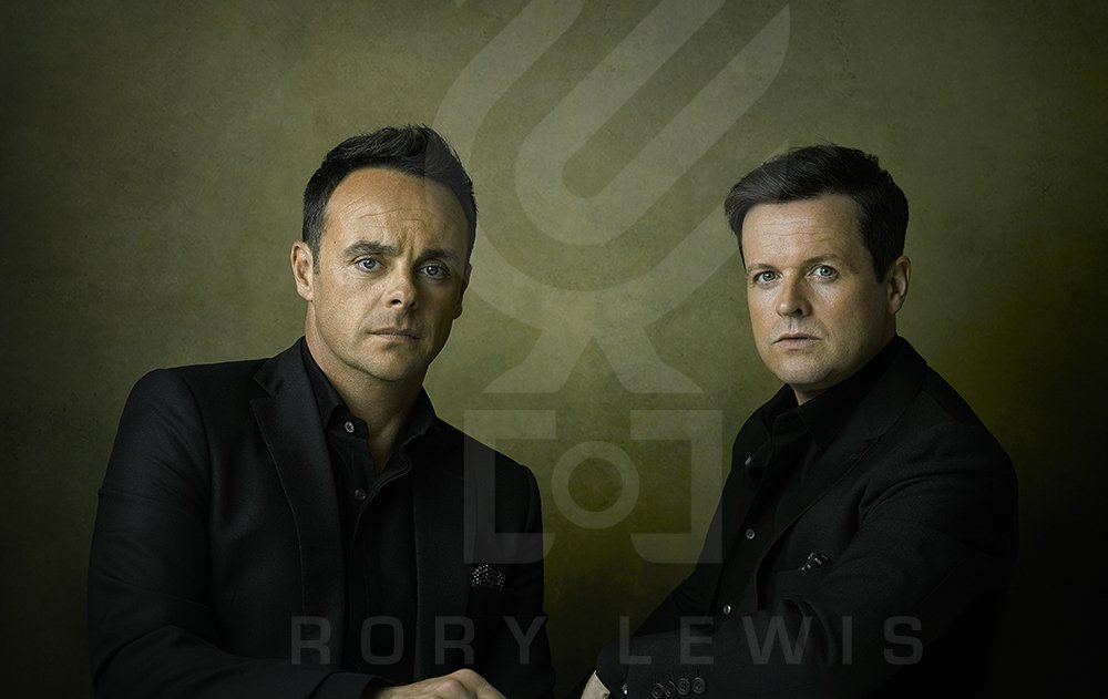 Ant & Dec Rory Lewis Portrait Photographer London 2021.