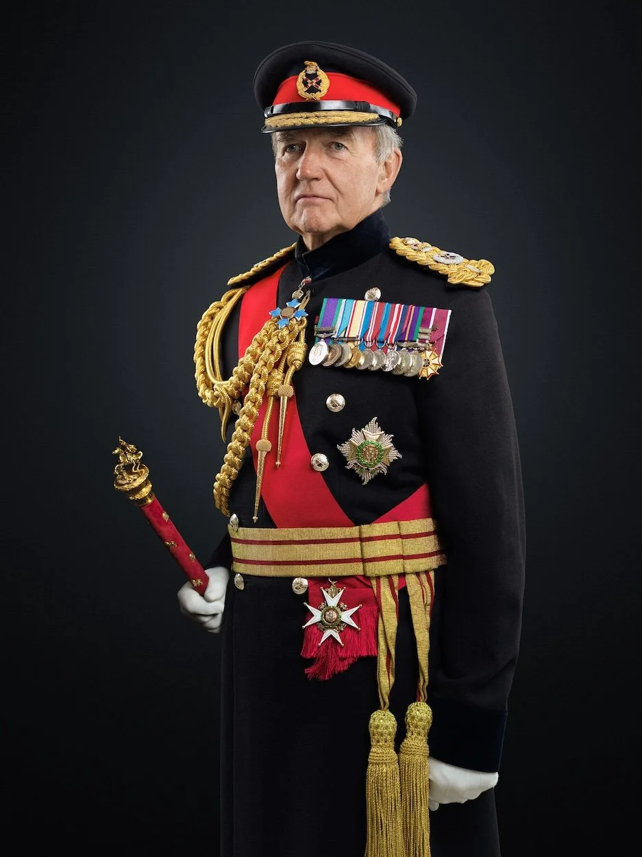 Field Marshal The Lord Houghton of Richmond Portrait Sitting