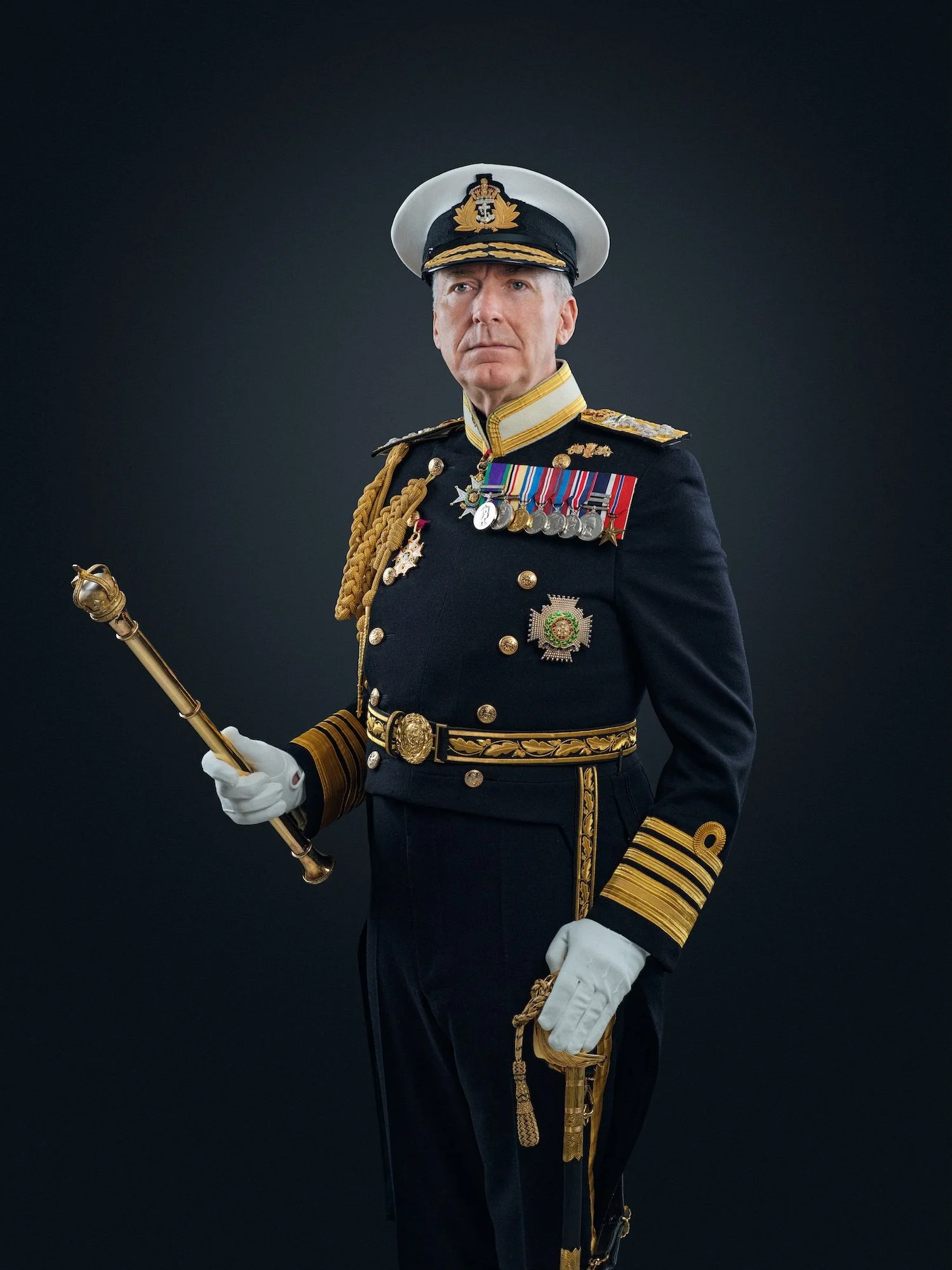 Admiral Sir Tony Radakin – Portrait Sitting