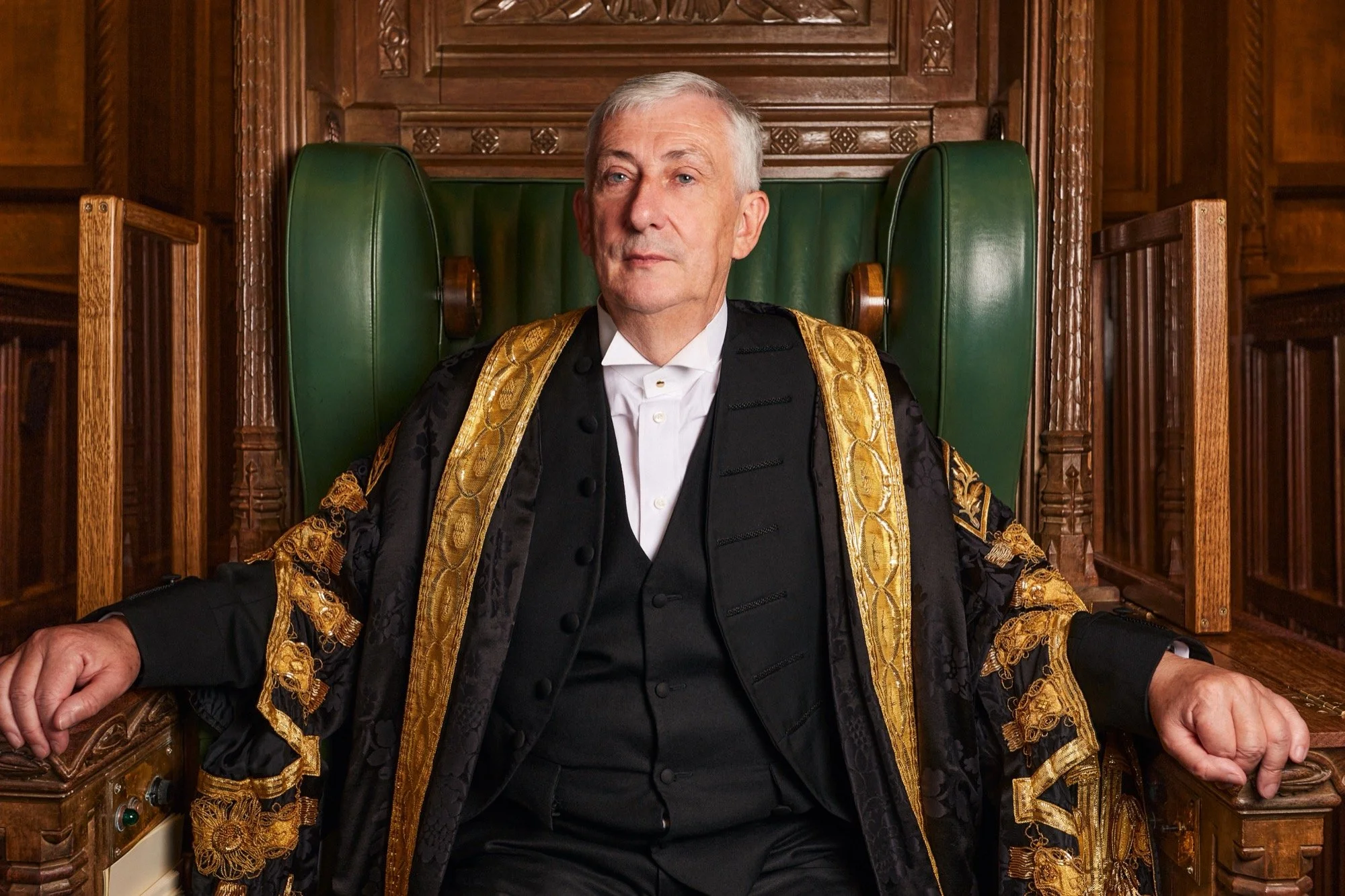 Sir Lindsay Hoyle Portrait Sitting