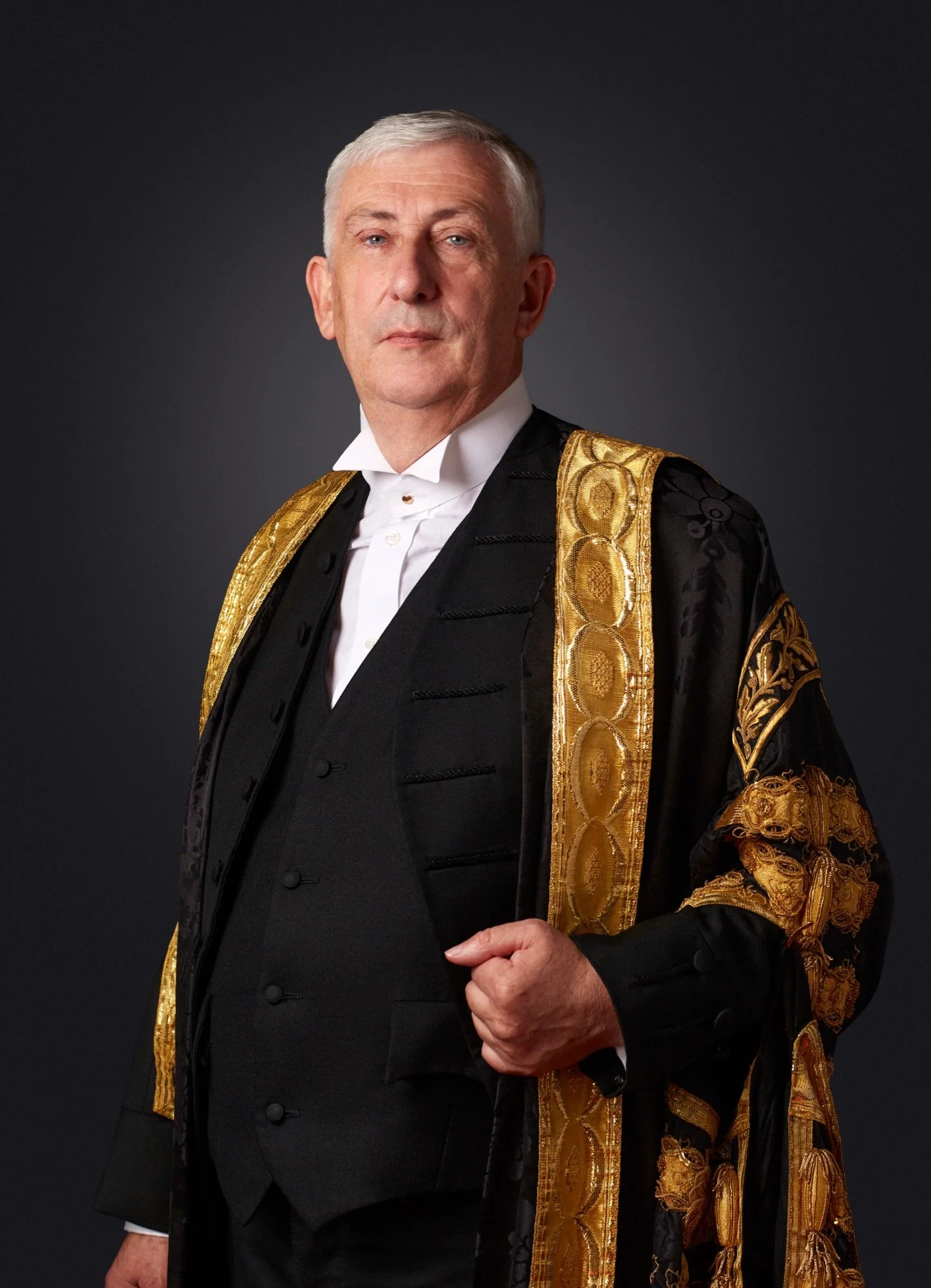 Sir Lindsay Hoyle Portrait Sitting