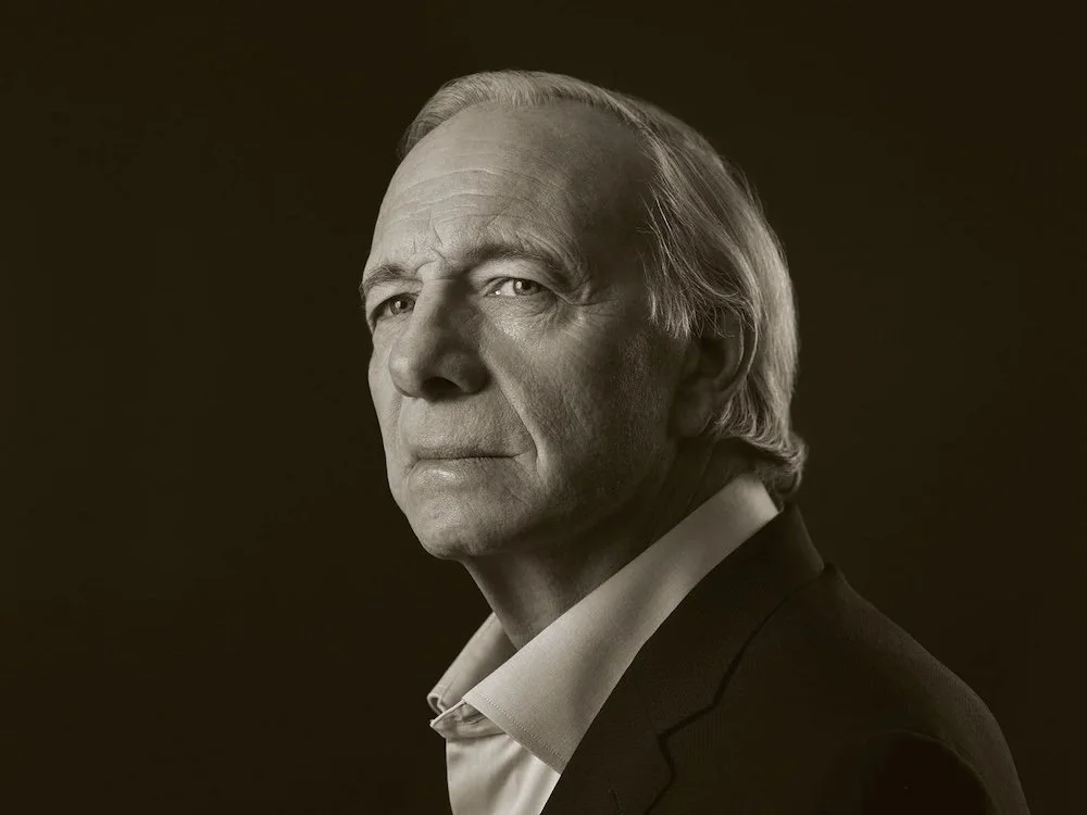 Ray Dalio Portrait Sitting Bridgewater Associates