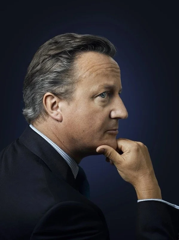 David Cameron — Prime Minister Portrait Sitting