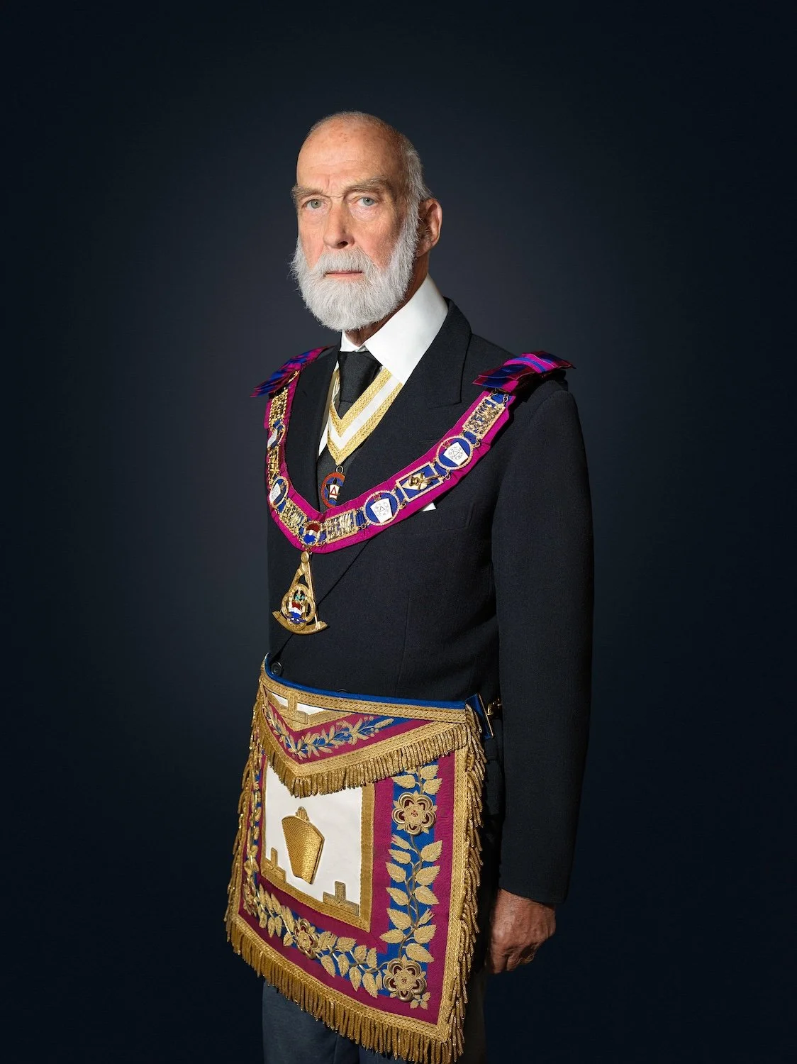 Rory Lewis — Portrait of H.R.H. Prince Michael of Kent