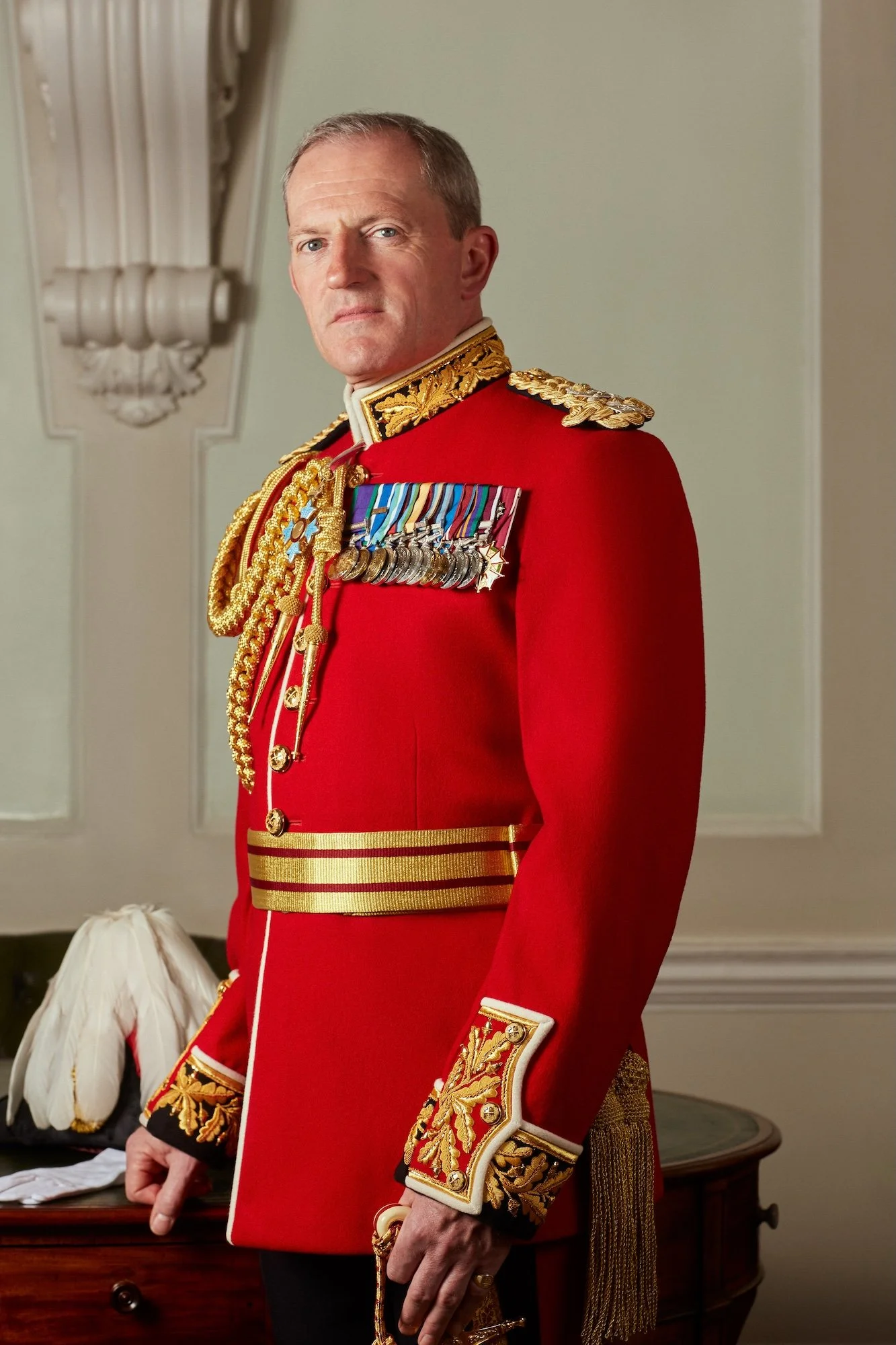 Major General Chris Ghika CBE – Portrait Sitting