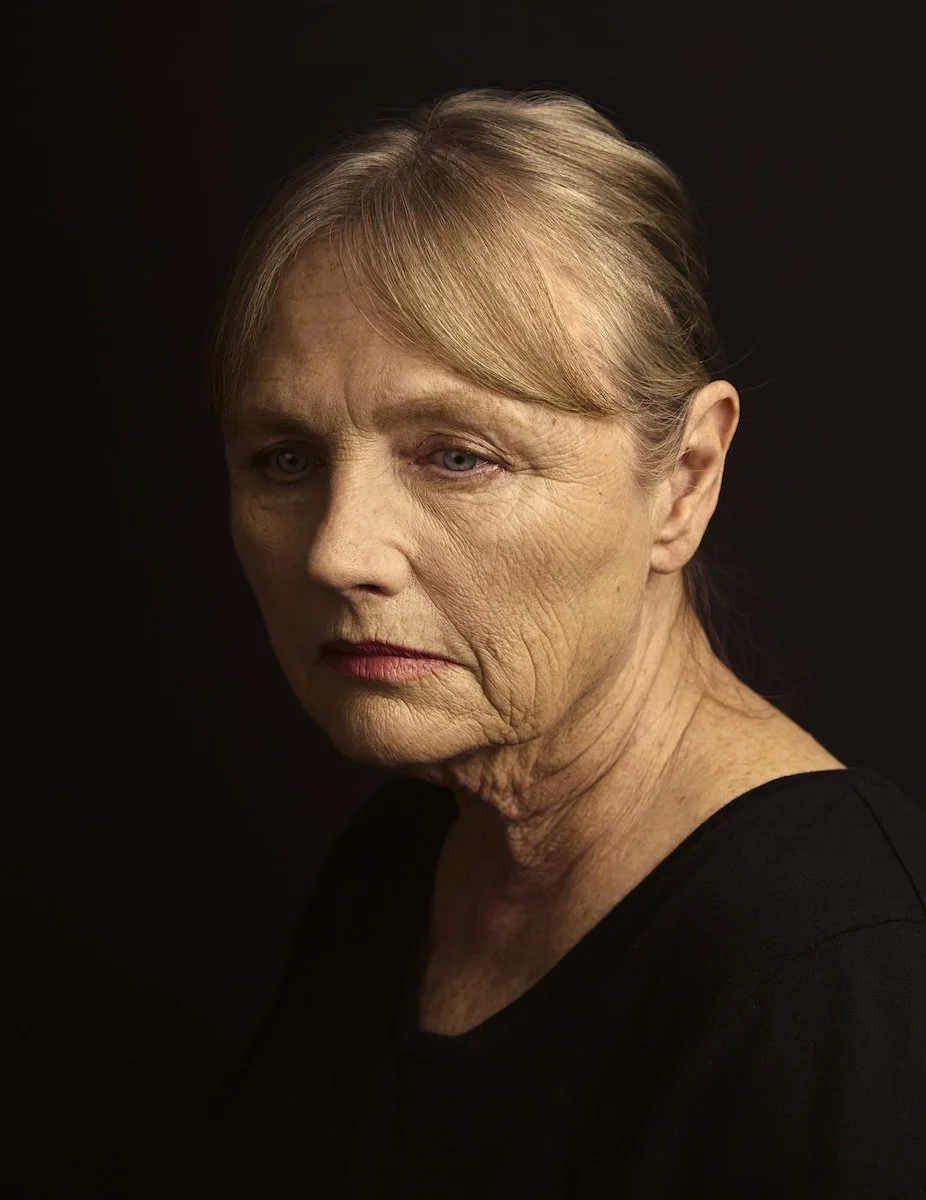    Tess Harper   :  Nominated for an Academy Award for  Crimes of the Heart , Tess brings a rich, authentic presence to her portraits, reflecting the depth she brings to the silver screen.   
