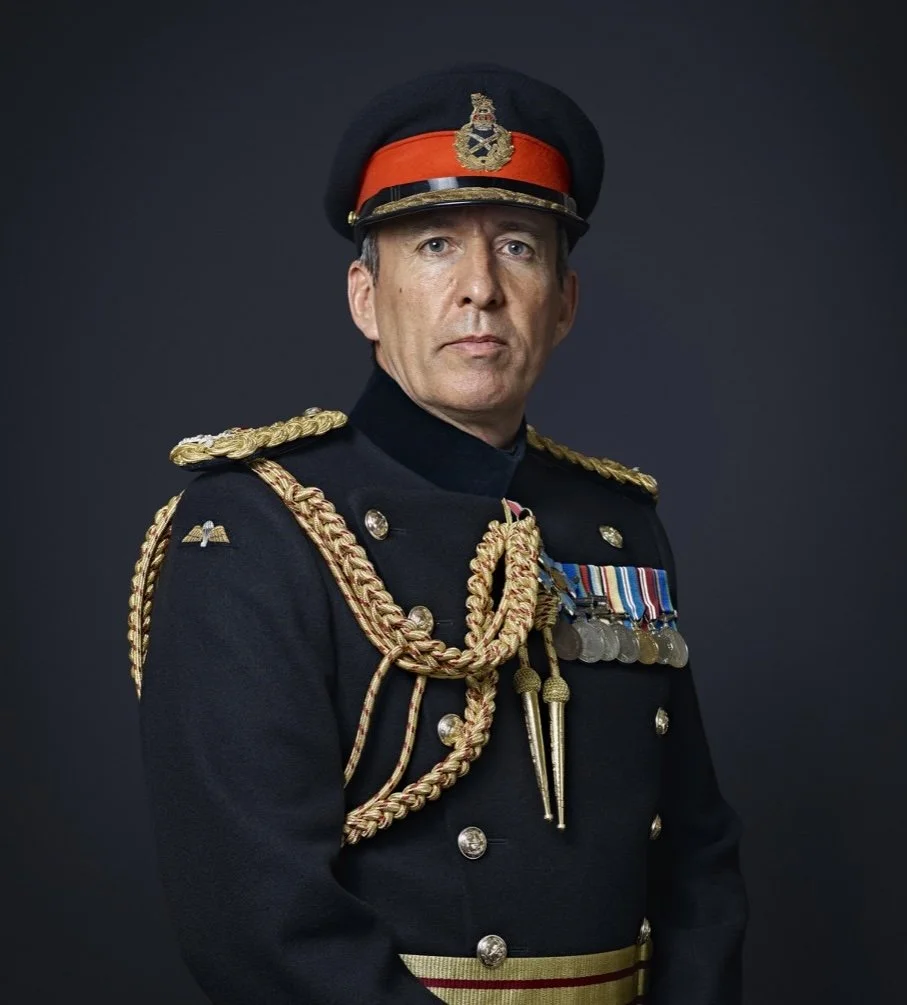 Lieutenant General James Bashall CBE – Portrait Sitting