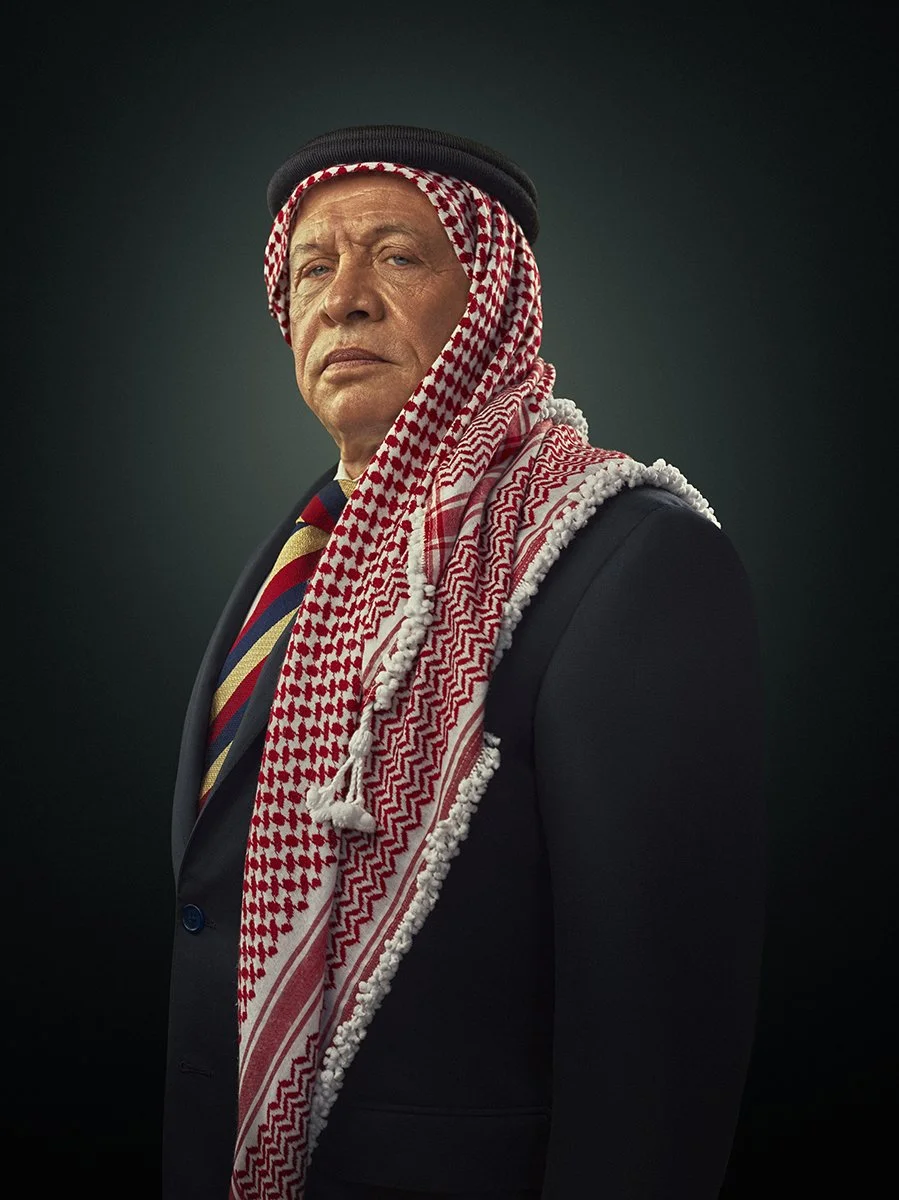  Photographing His Majesty King Abdullah II of Jordan, Colonel-in-Chief of The Light Dragoons 