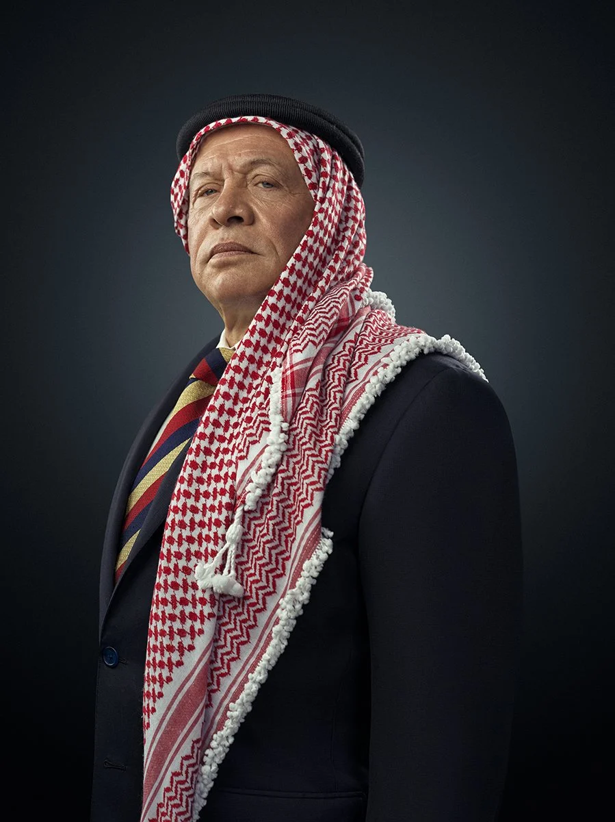  Photographing His Majesty King Abdullah II of Jordan, Colonel-in-Chief of The Light Dragoons 