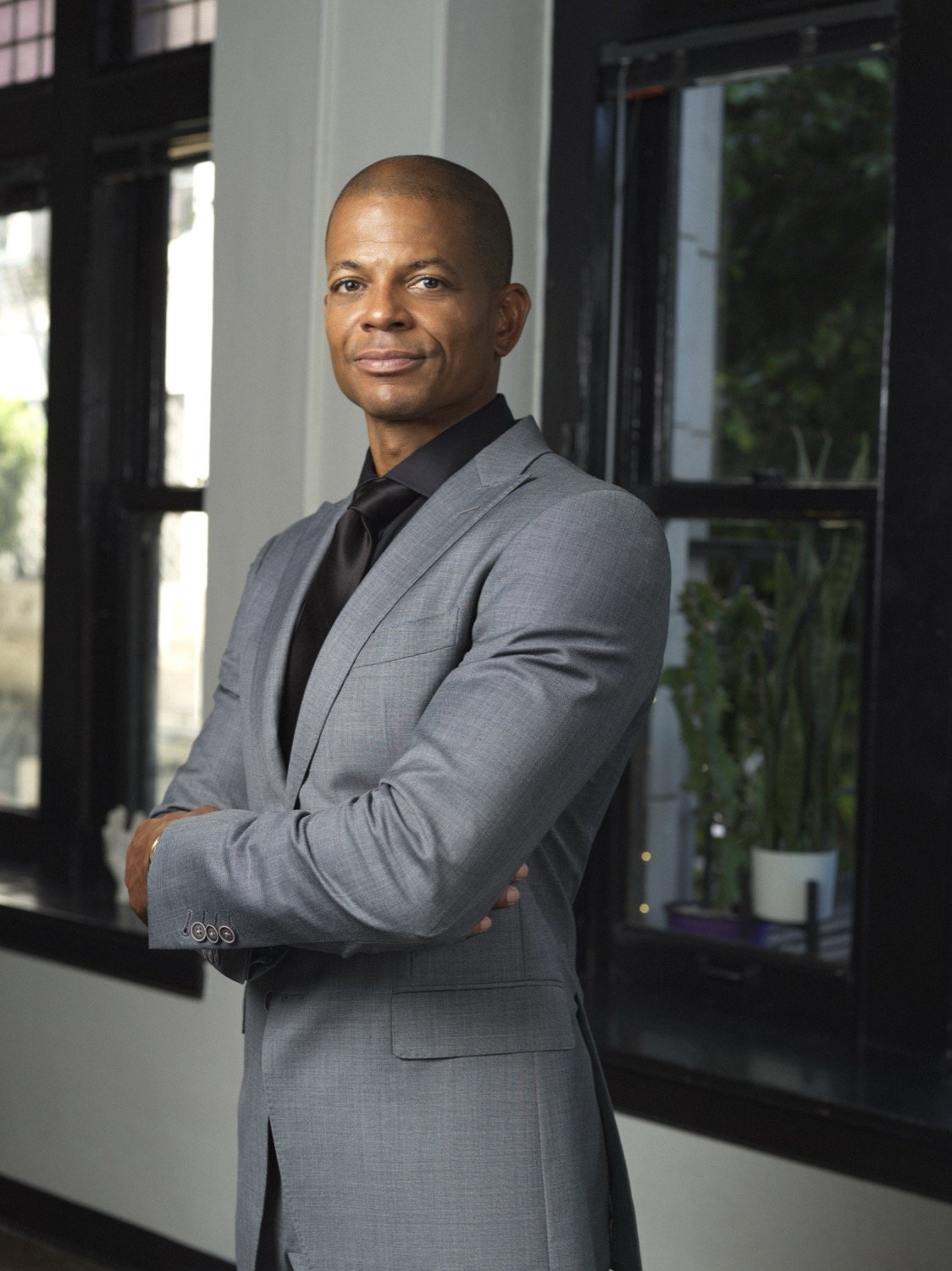 Marvin Jones II at the Los Angeles studio Corporate Executive Headshots Los Angeles New York and London.