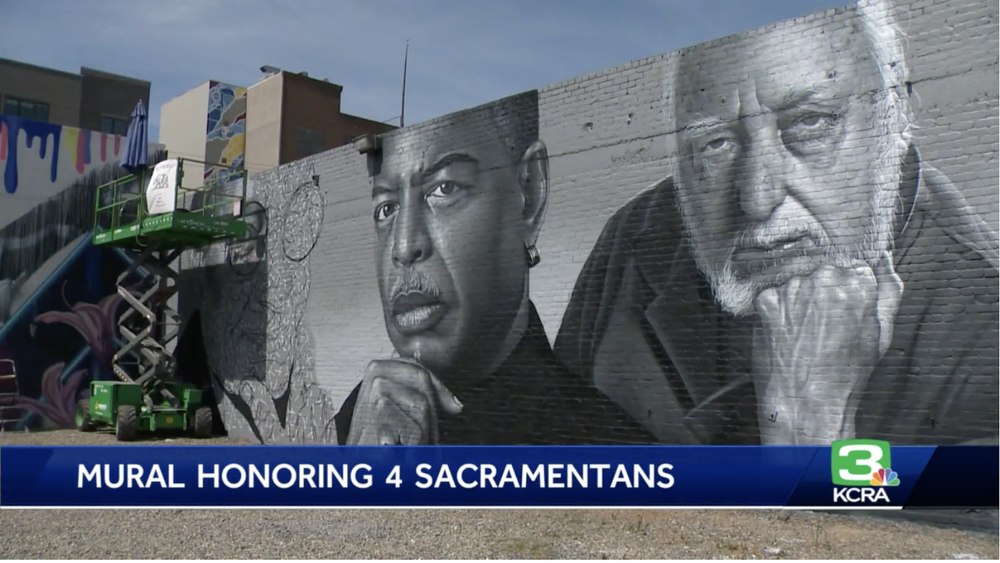 LeVar Burton Mural Sacramento California — Rory Lewis: Portrait ...