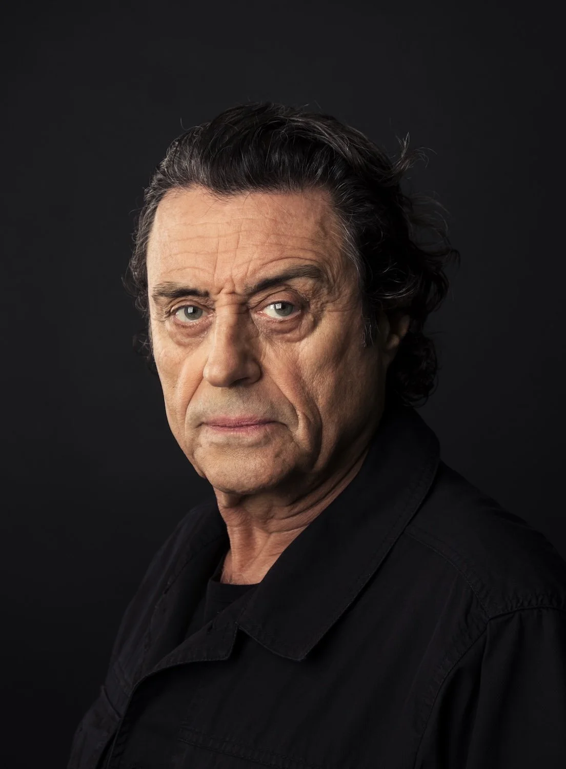 Ian McShane: Commanding the Darkness (Rory Lewis Portrait Photographer 2025)