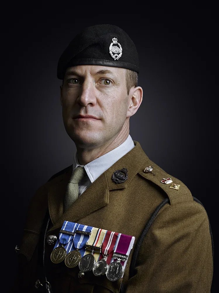 Colonel Royal Tank Regiment Portraits, Rory Lewis British Army Portrait Photographer (2019)