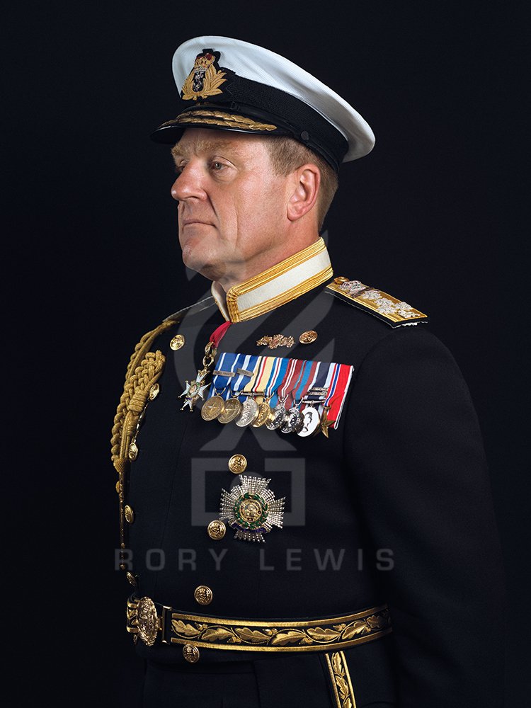 First Sea Lord Admiral Sir Ben Key, KCB, CBE, ADC — Rory Lewis ...