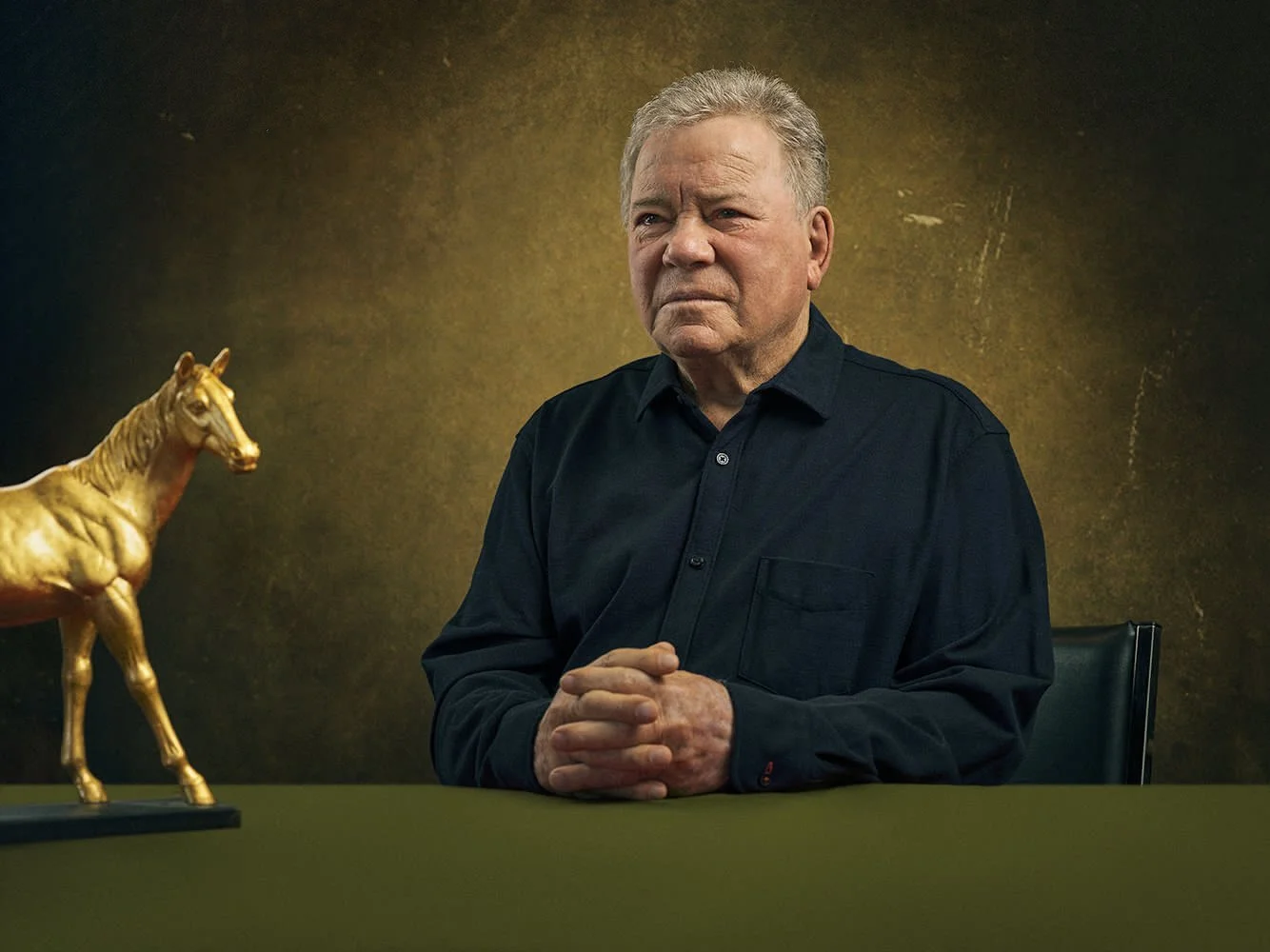 William Shatner Portrait Sitting