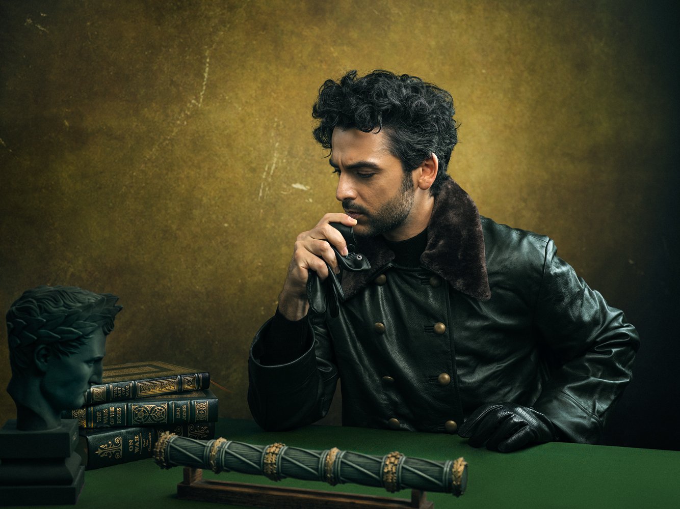 Samuel Tehrani Capturing Napoleon's Complex Legacy: A Collaboration Photoshoot Los Angeles Portrait Photographer Rory Lewis