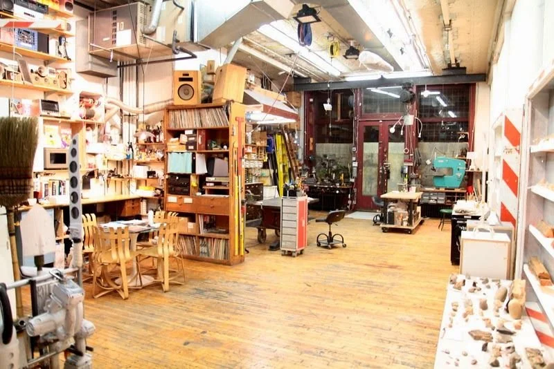 The studio of Tom Sachs