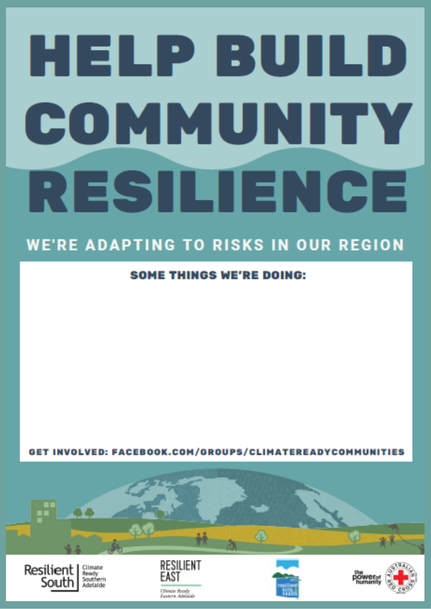 Help Build Community Resilience Poster
