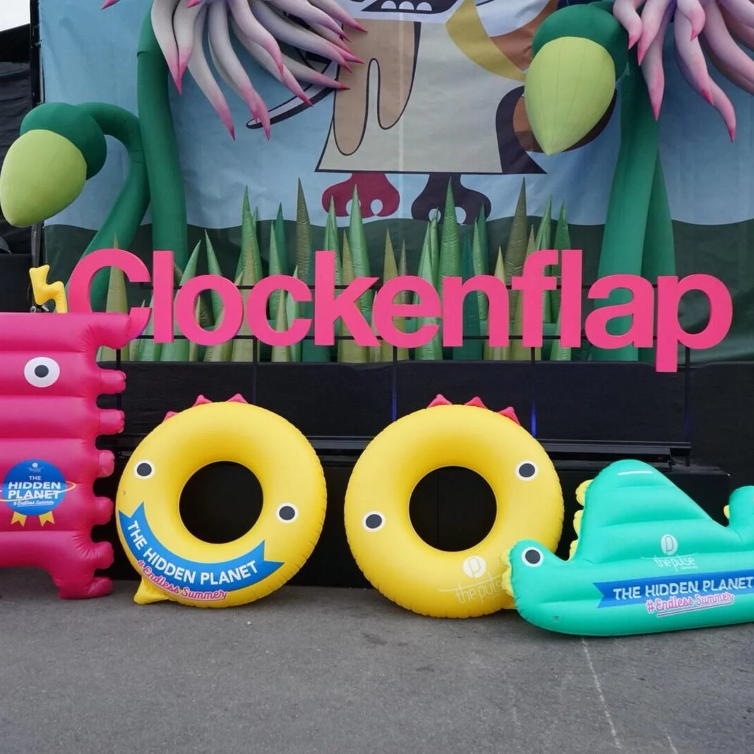 the pulse X Clockenflap