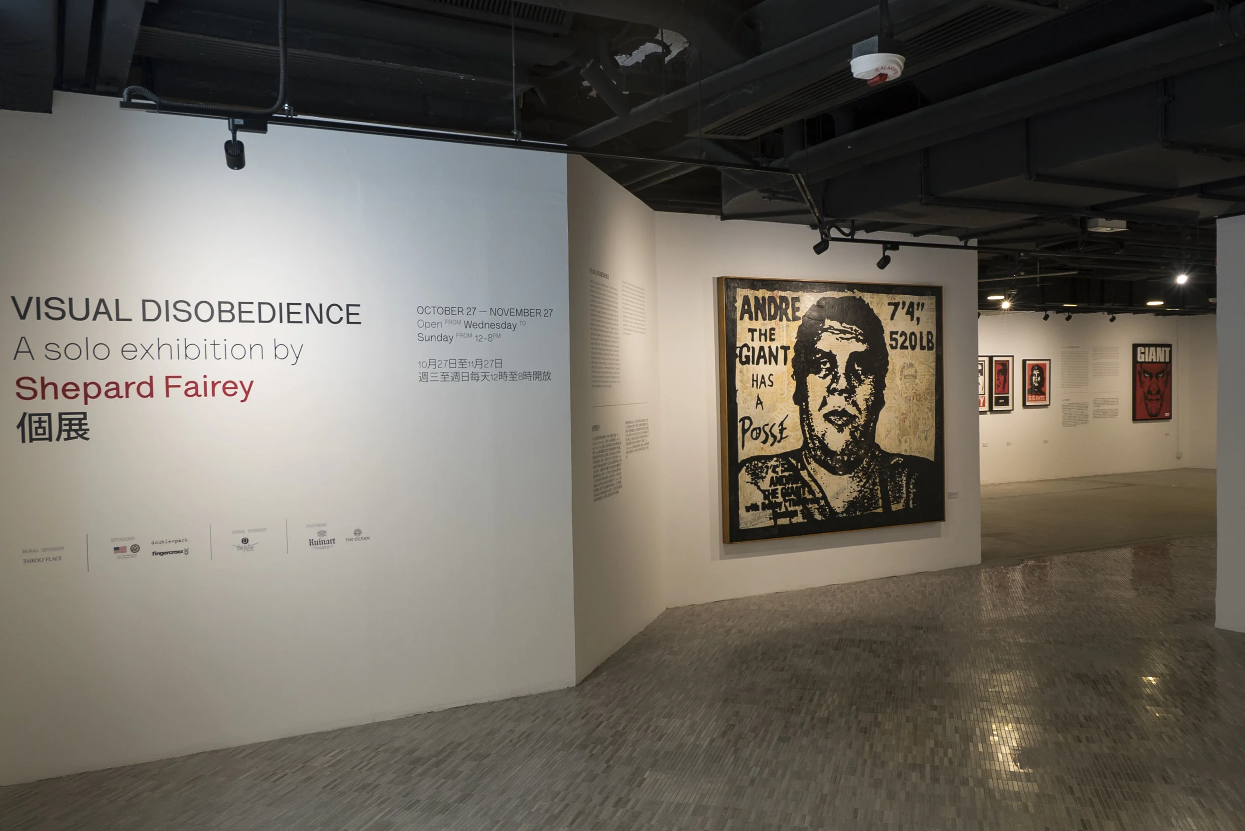 VISUAL DISOBEDIENCE A Solo Exhibition by Shepard Fairey