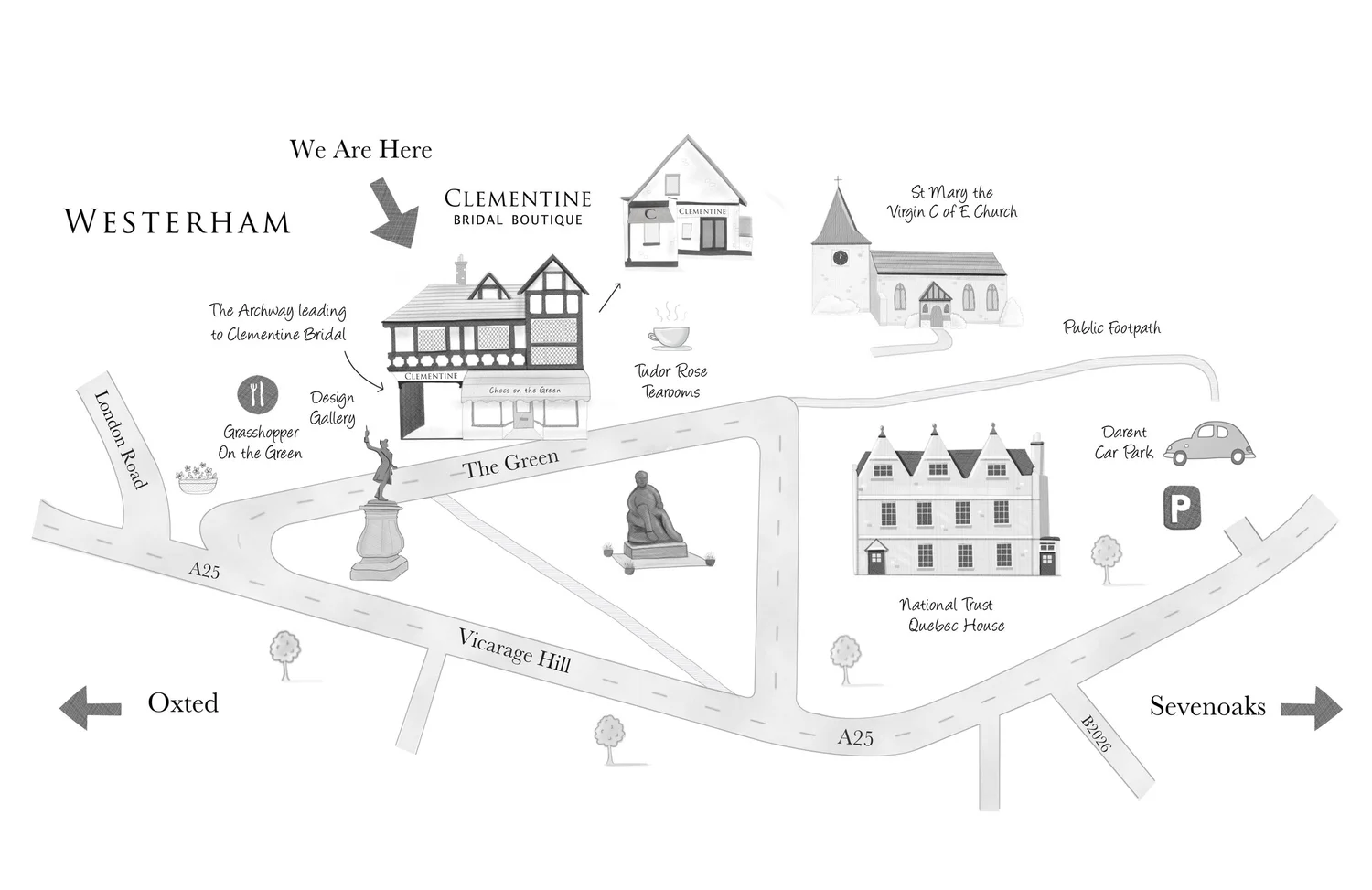 About Us Designer Wedding Dresses Kent — CLEMENTINE BRIDAL BOUTIQUE