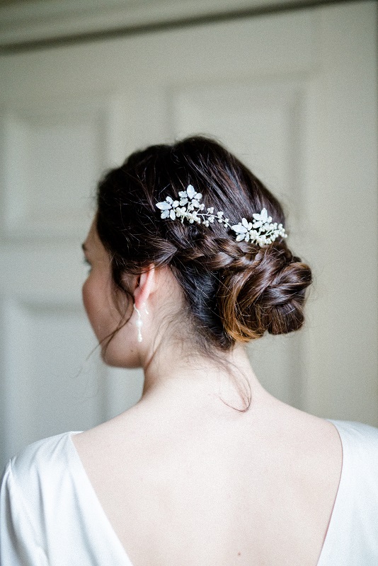 Bridal hair accessories by designer Victoria Fergusson
