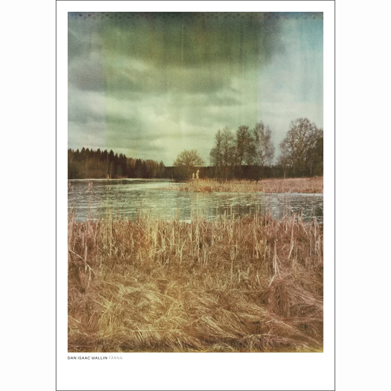 Fin fotografi, poster över sjön i Färna