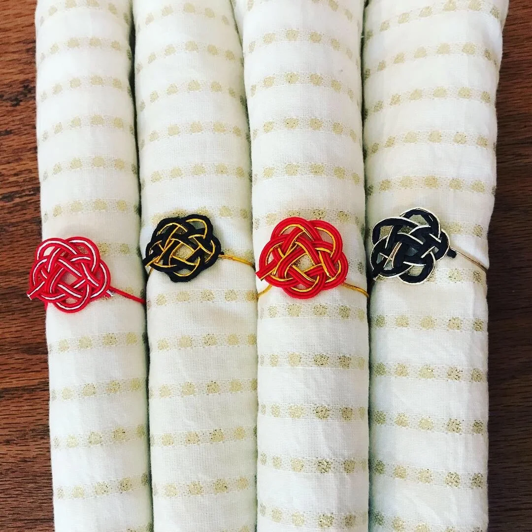 Mizuhiki Napkins Rings