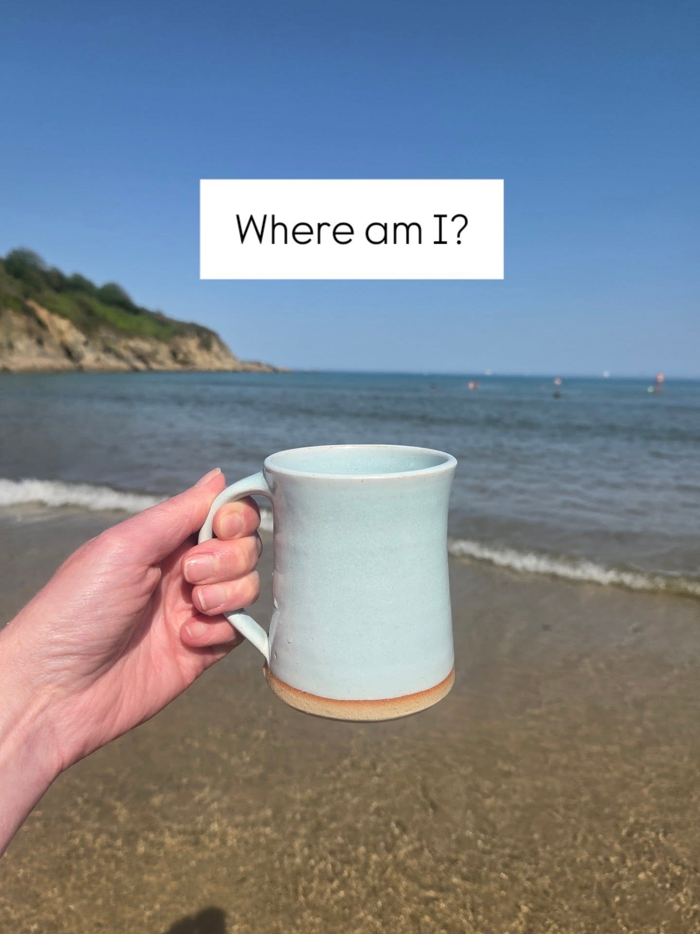 Some of you will recognize this beach where I took my mug for a photo shoot today. Its one of my favourite places and I am so lucky its just down the road from where I live.

Making the most of the warm weather this weekend. To feel the sand beneath 