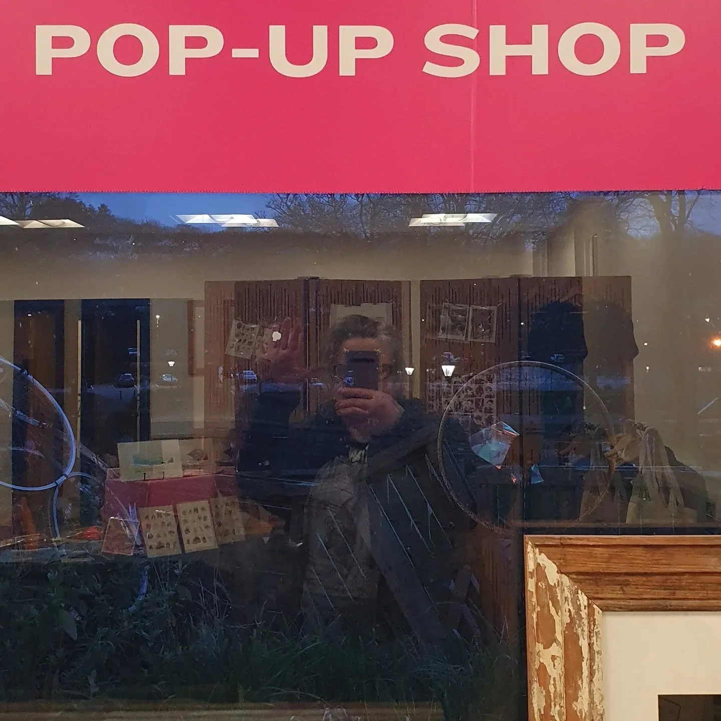 In my happy place! Thanks to everyone who came and shopped at the @flammcornwall shop today. It was super hectic - we had nearly 250 people through the shop doors, which explains my exhaustion. I'm looking forward to day 2 tomorrow- the Shoppery will