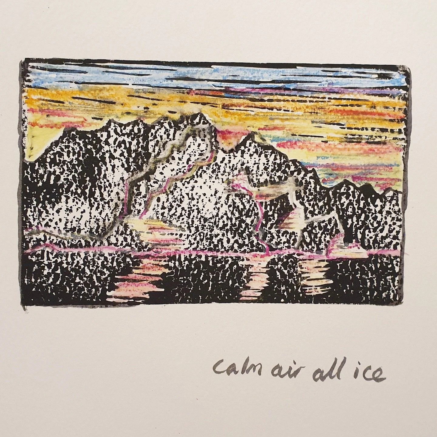 I'm still trapped in a world of a crumbling studio, a laptop that is constantly on the verge of given up and a phone that only charges if it is propped up with blutac.

However, today I went out for a walk in the sun to pick wild garlic with @__becky