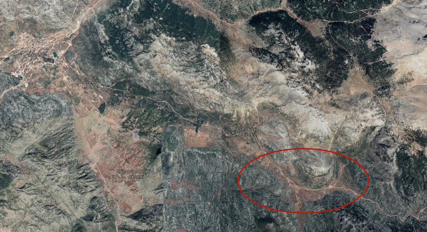 GPS 37.023541,31.85393, Cimikoy Meadows