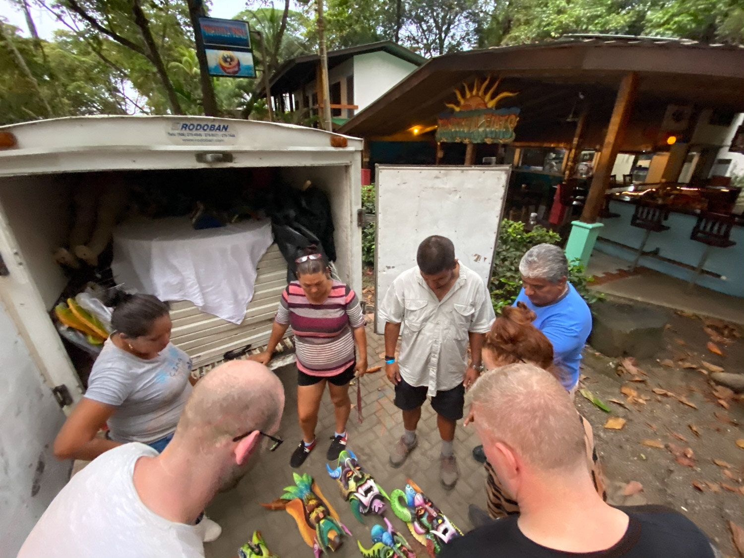 Bartering for Boruca masks