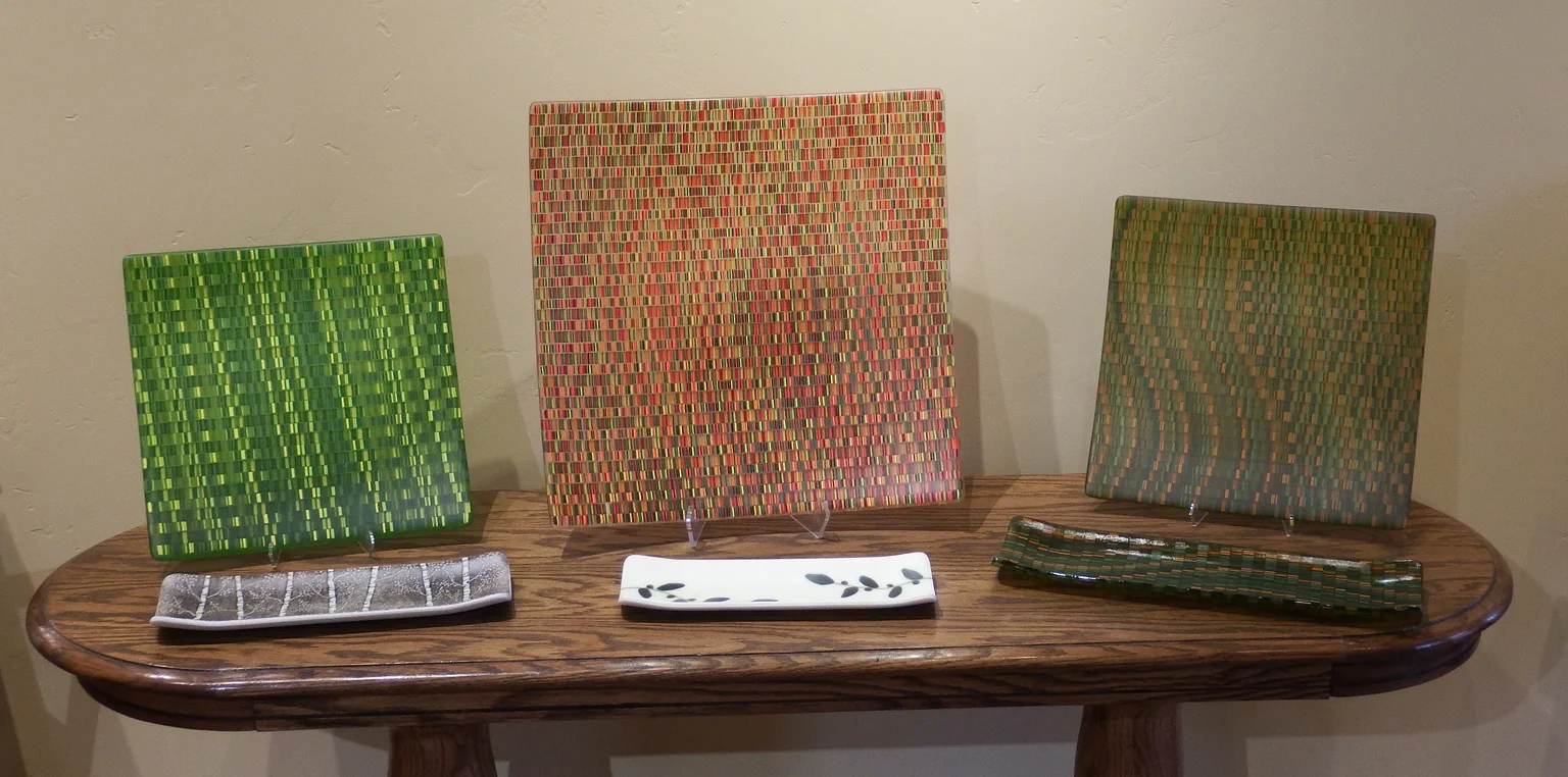 Kiln Fired Glass By Claudia Whitten