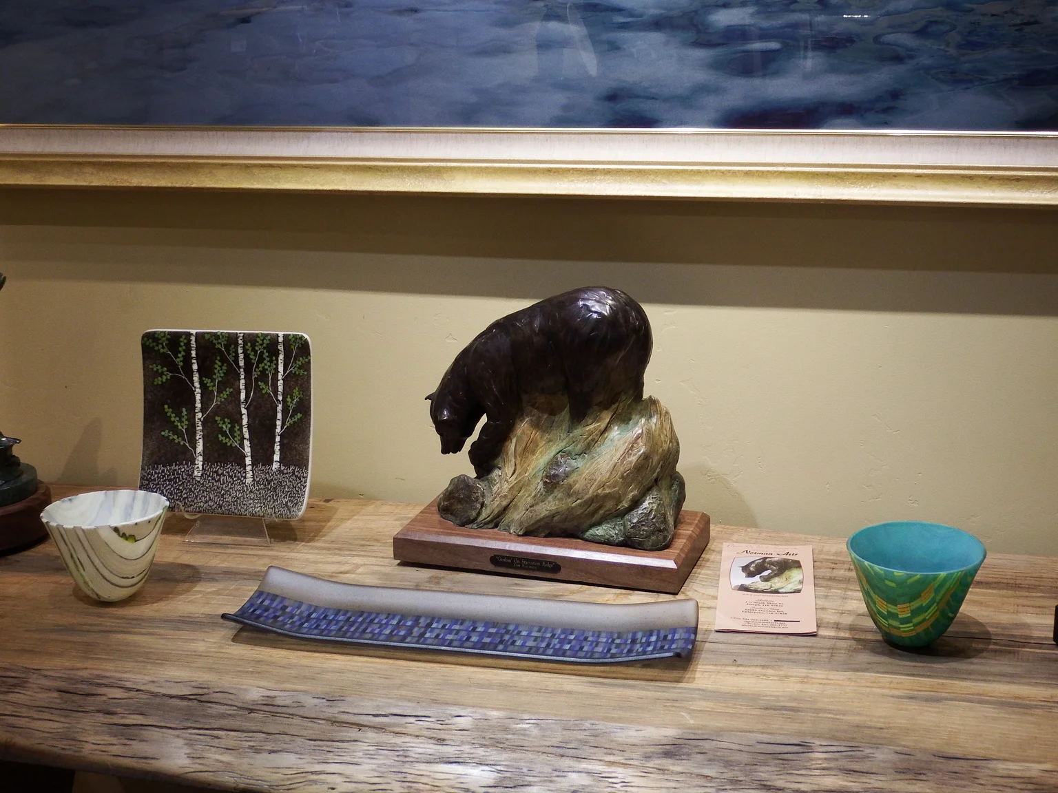 Kiln Fired Glass By Claudia Whitten