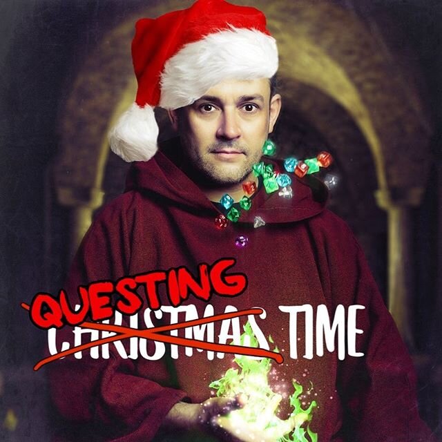 Questing Time: BUT CHRISTMAS! The perfect gift for him/her/them this festive season🎄 🎲 ticket link in bio! Batteries not included. Show does not require batteries. Please do not bring batteries. There&rsquo;s literally no need for them. #questingti