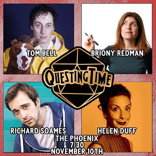 MYSTERY HONK REVEALED! Tomorrow, joining the incredible Richard Soames, Briony Redman and Tom Bell, is Mash Report&rsquo;s own Helen Duff! Also, from 12.30pm we&rsquo;ll be hosting Games Day at the @thephoenix_w1 - bring a game, grab a drink, make so