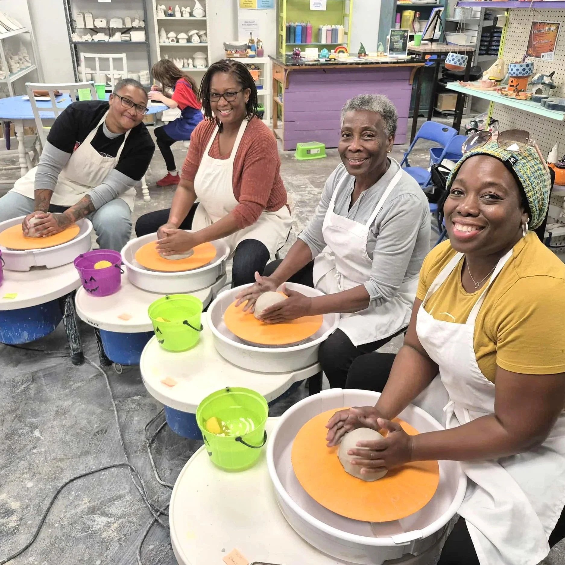 Pottery Wheel Workshop, Tues. 11/11, 6-8pm