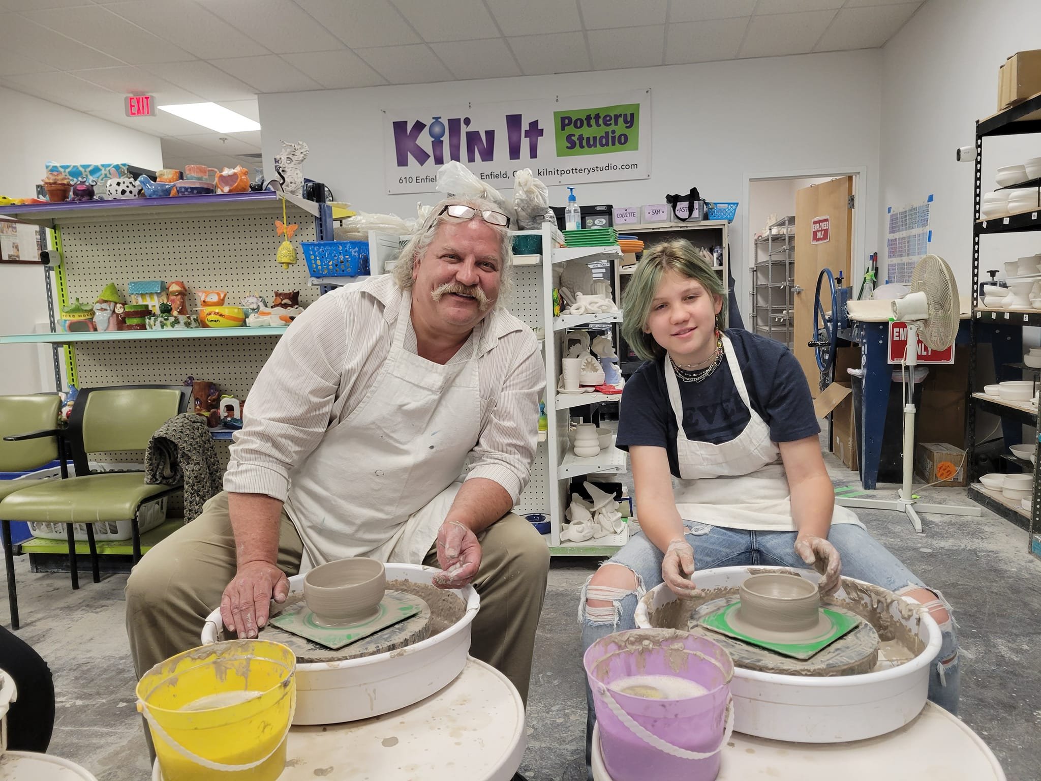 Pottery Wheel & Sculpting Workshops — Kil'n It Pottery Studio