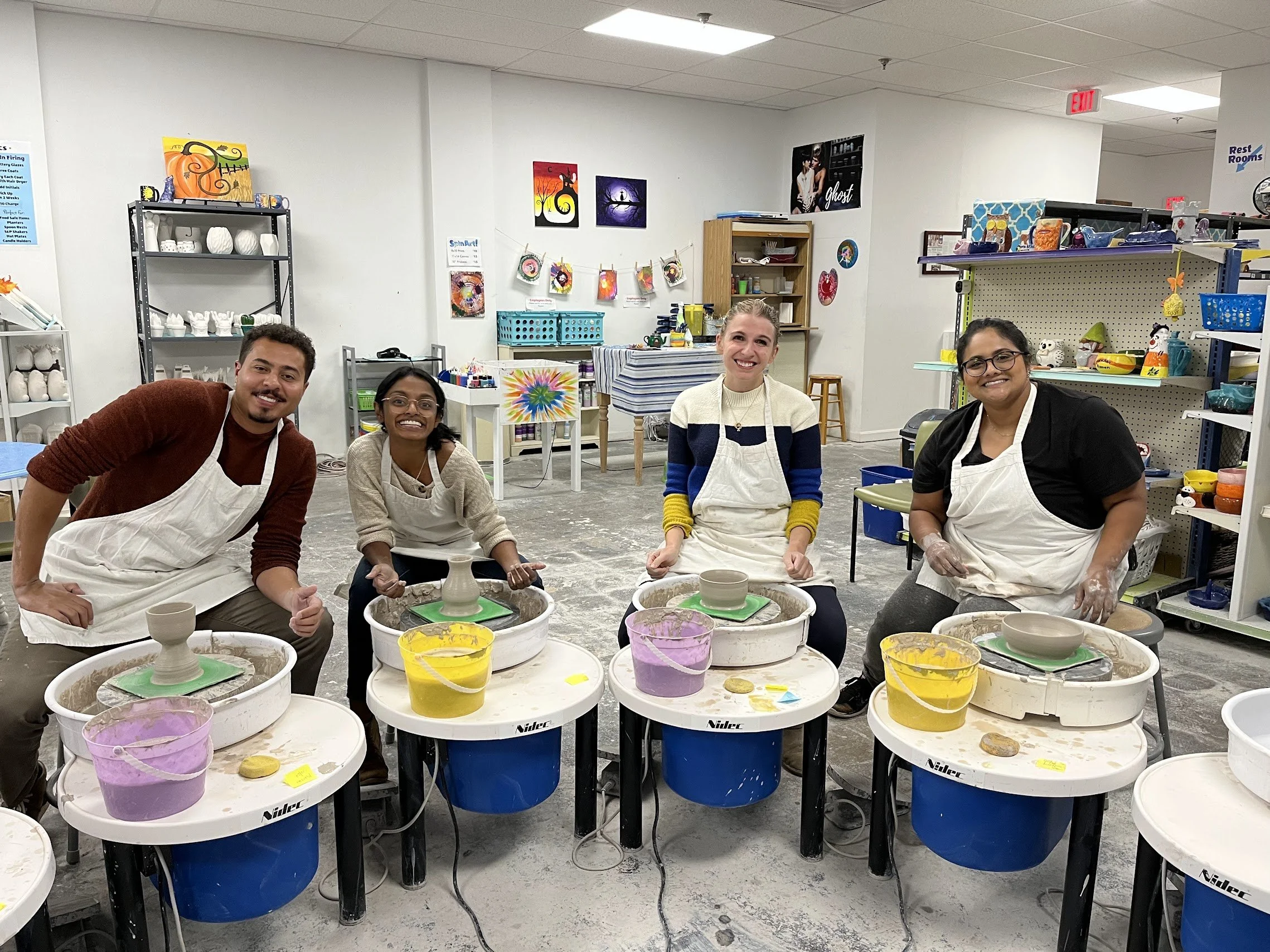 Pottery Wheel & Sculpting Workshops — Kil'n It Pottery Studio