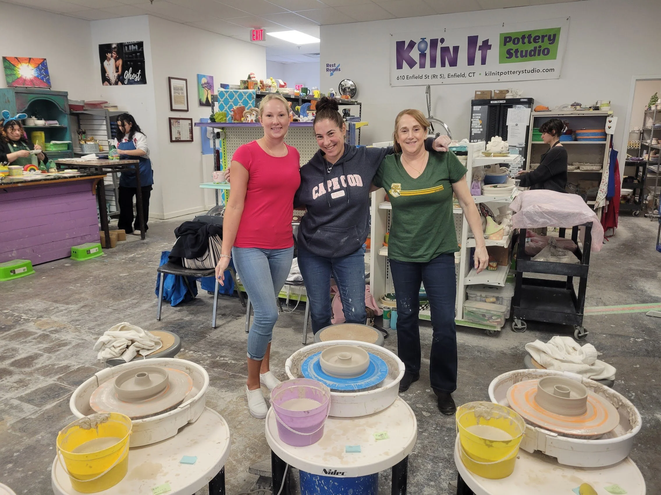 Pottery Wheel & Sculpting Workshops — Kil'n It Pottery Studio