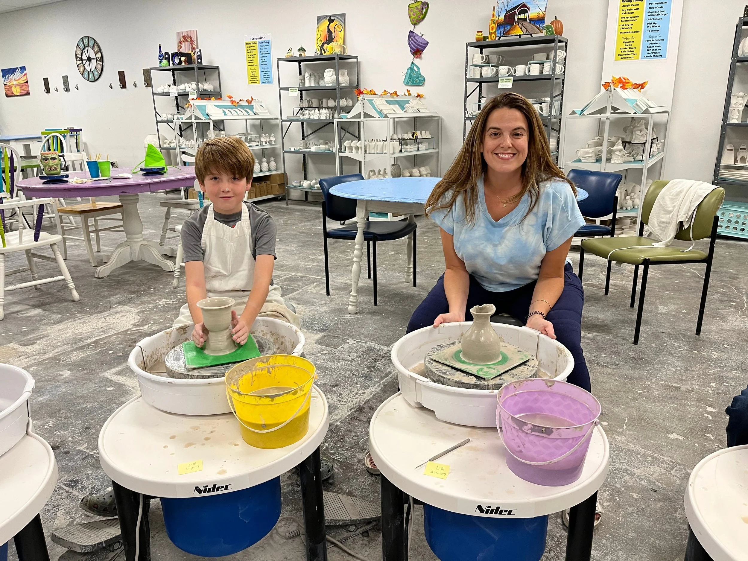 Pottery lessons near me